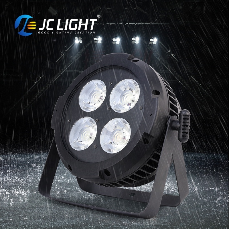 Waterproof 200w 4 Eyes Led Par Surface Light IP65 4x50w Warm Cool White Cob Par Led Stage Lights