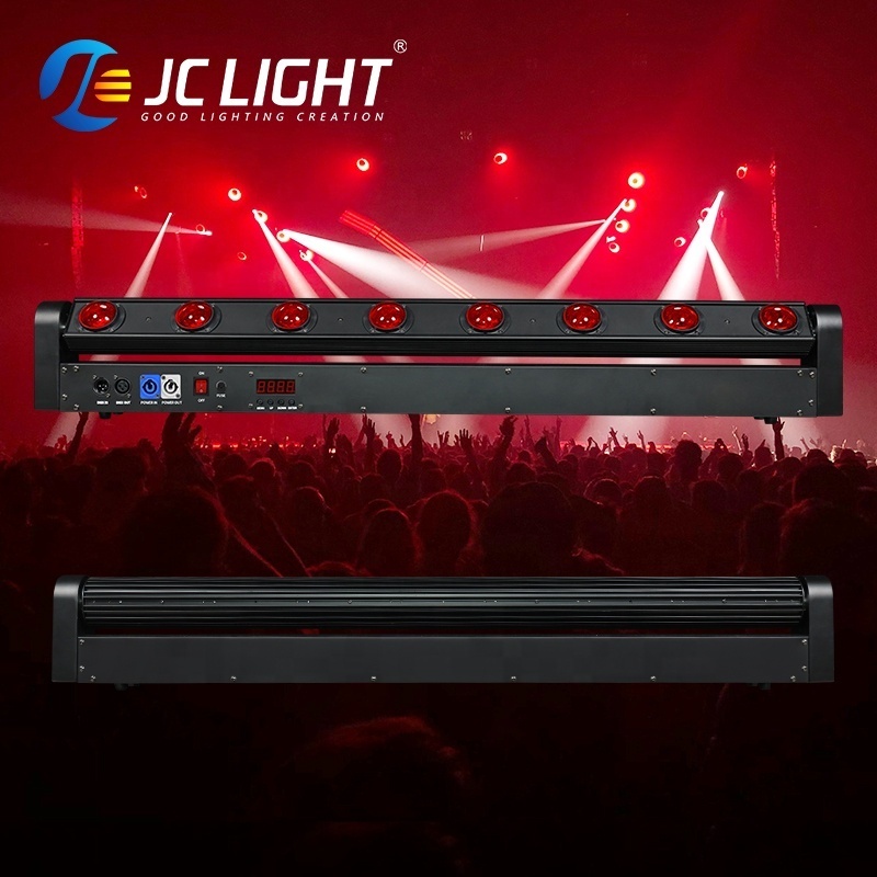 Best Seller Led Bar Club Lights 8 Eyes Rgbw Beam Moving Head Dmx Stage Lighting 8x10w Dj Disco Led Light Bar