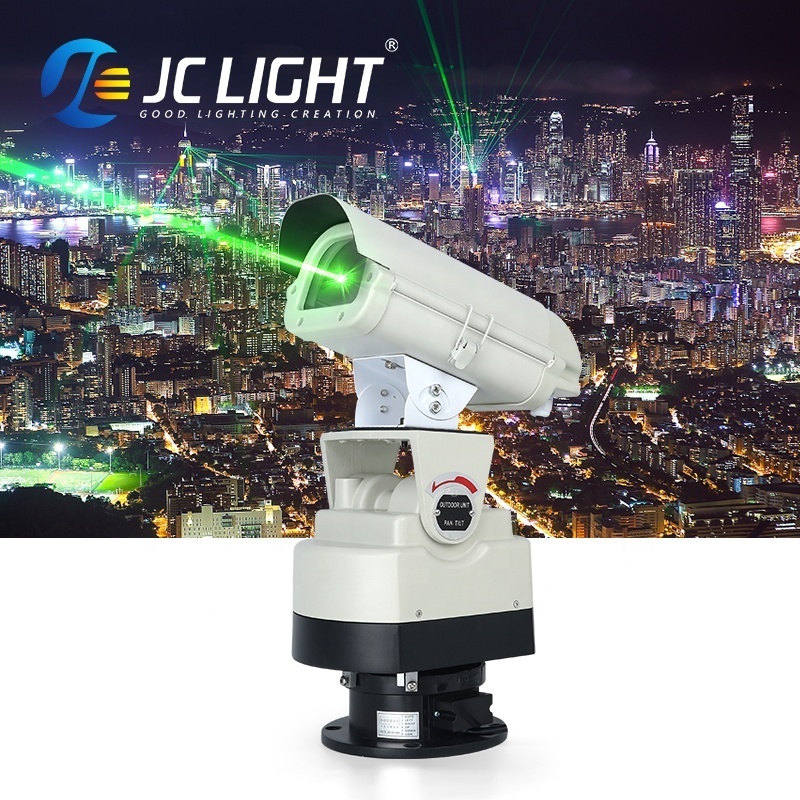 Factory Price Movable Rotating Landmark Outdoor Roof Raiway Green Laser Light Waterproof Laser Light