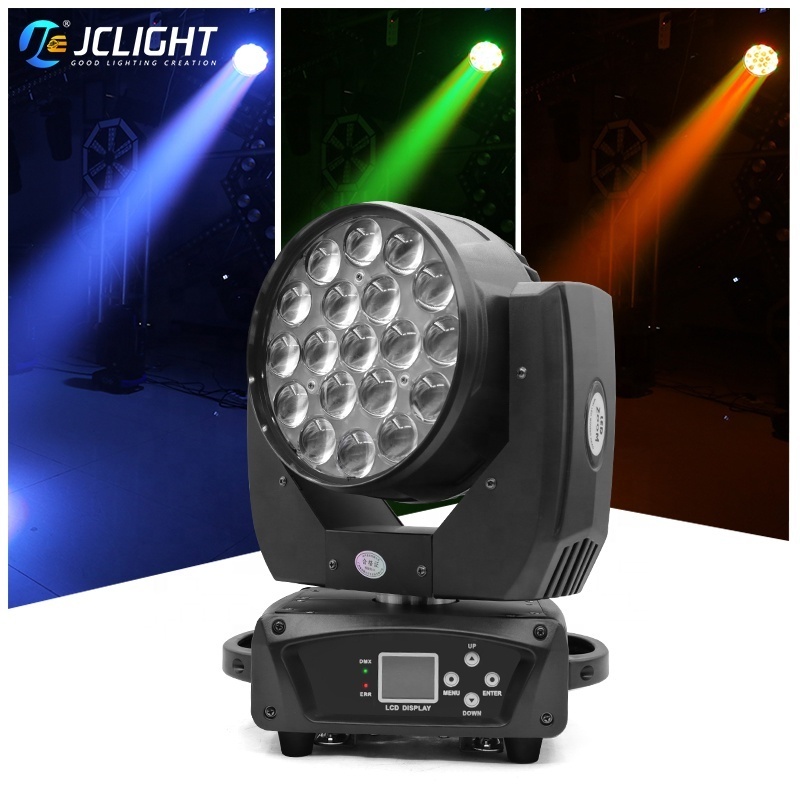 Martin Mac Aura 19x15w Rgbw 4in1 Leds Zoom Wash Stage Par Lights Led Wash Moving Head Light for Dj Bar Disco