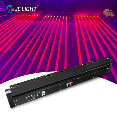 Hot Selling 8 Eyes Red Green Blue Laser Beam Moving Head Light Disco Rgb Laser Bar Light For Dj Nightclub