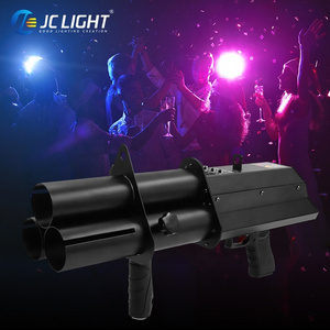 Stage Effects Battery Electric 3 Heads Confetti Cannon Gun For Dj Disco Nightclub Wedding Party