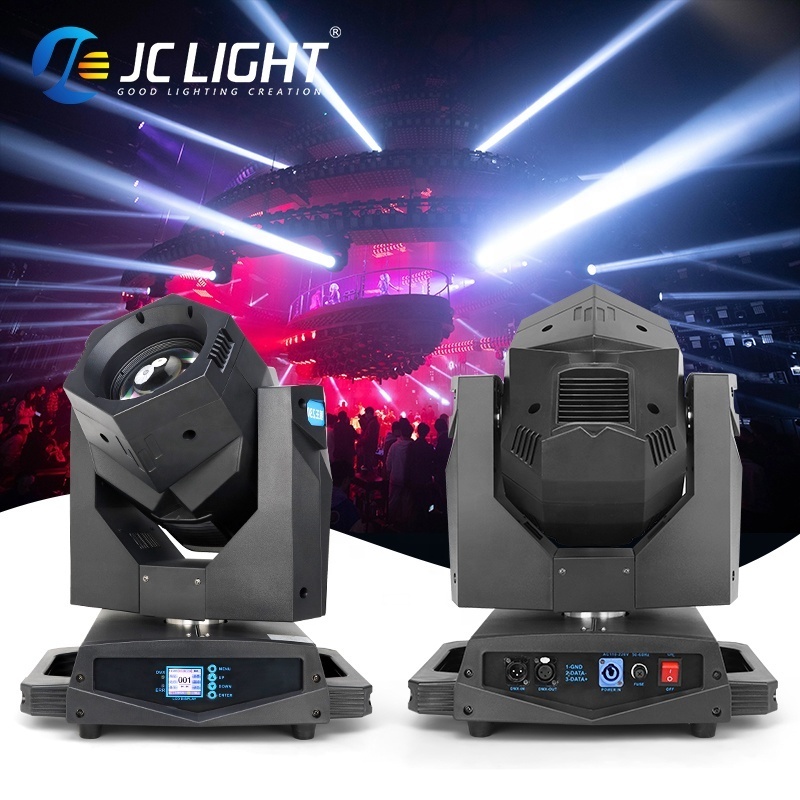 JC Private Model New Design 230w 7r Sharpy Beam Stage Dj Rainbow Lighting Dmx 230 Moving Head Beam Lights