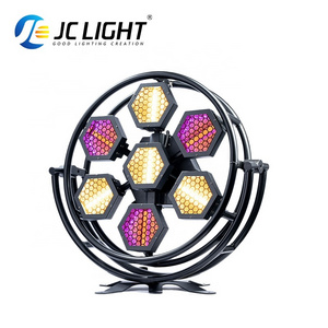 Retro Strobe Lights Pixel Control 5050SMD RGB Dj Club Stage Background Vintage 7pcsx60w LED Portman Music Retro Light