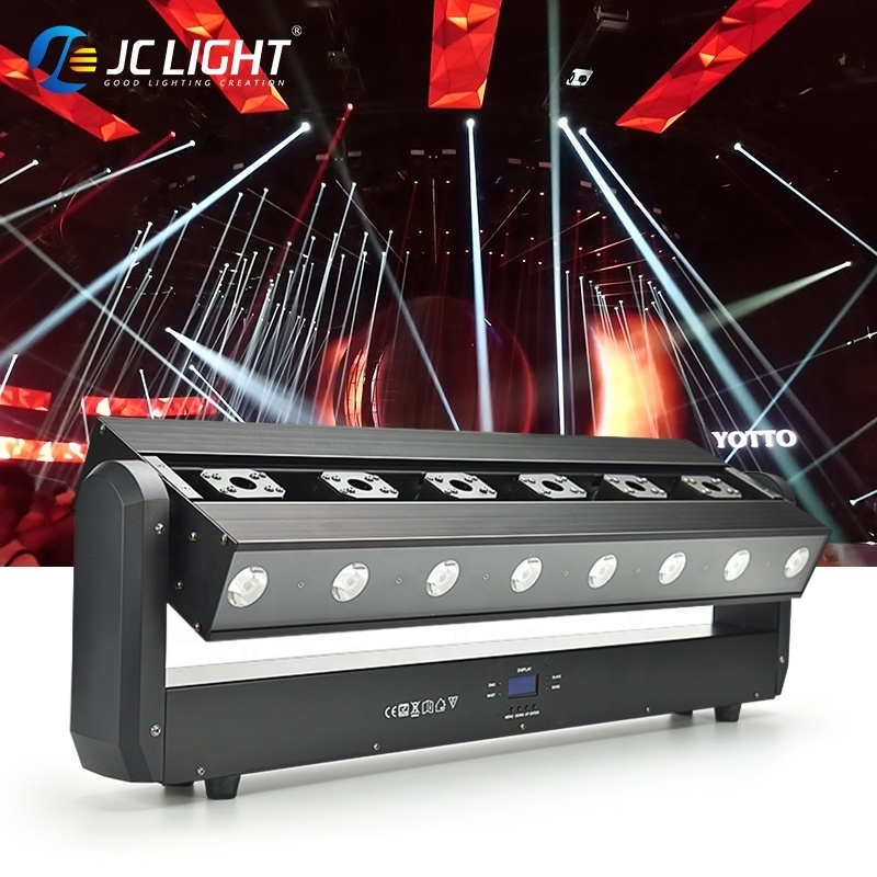 Six-axis Led Beam+ Laser Strobe 3 In 1 Dot Matrix Marquee 6 Eyes Moving Head Lazer Dj Equipment Dmx Laser Light Bar