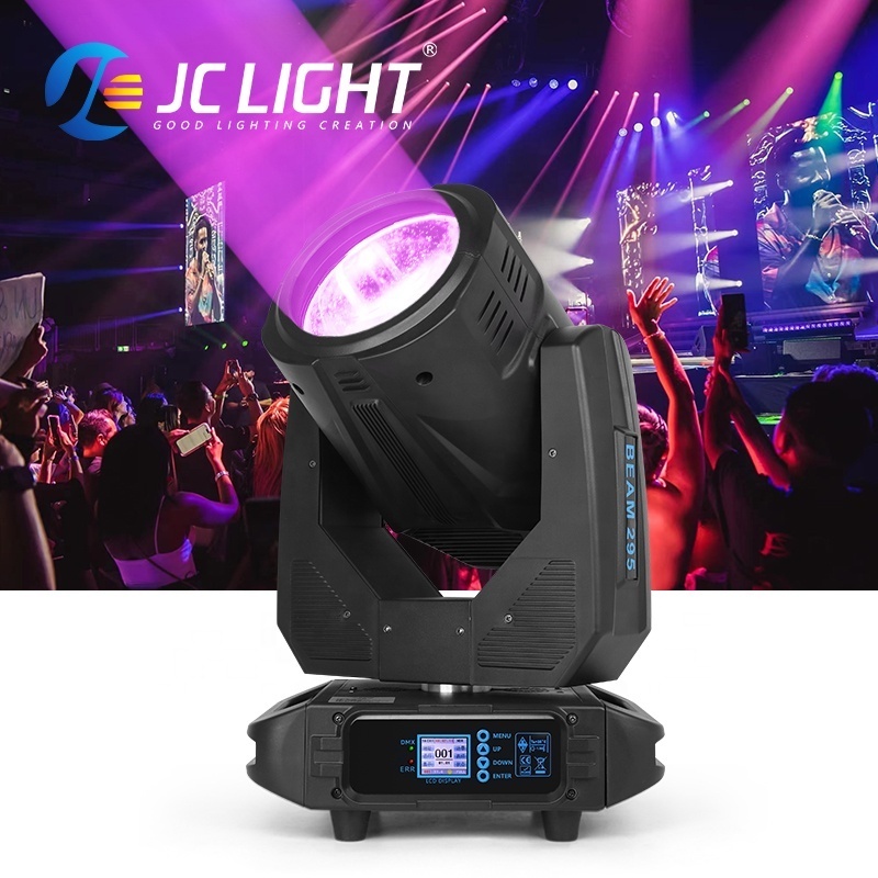 Professional 295w Beam Lights Prism Gobo 13r Moving Head Light Beaming White Disco Bar Concert Dj Stage Lighting