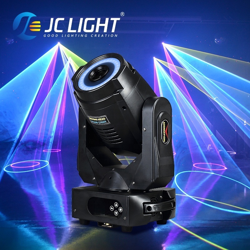 JC 5w Rgb Lazer Moving Head Ilda 3d Full Color Luces Laser Para Dj Party 2w 3w Animation Shaking Heads Led Laser Light