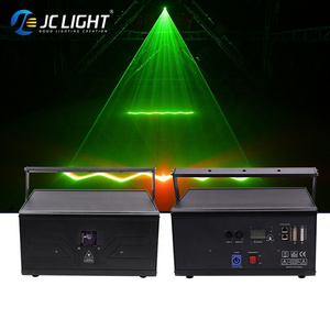 Night Club Special Effect Laser Stage Lights Animated Dj Club Laser 10w 25kpps Rgb Full Color Animation Lazer Lights