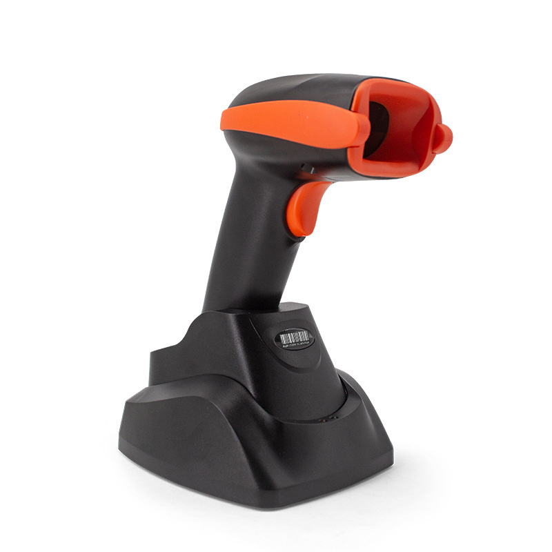 High Speed QR Code Reader 3 in 1 Wireless Bluetooth USB 2D Barcode Scanner with Charging Station