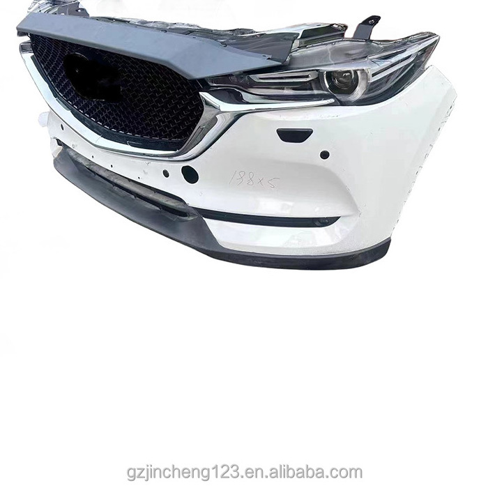 AUTO PART FRONT BUMPER FOR MAZDA CX-5 2016-2019 COMPLETE FRONT NOSECUT WITH HEADLIGHT  OE KD5H-50031