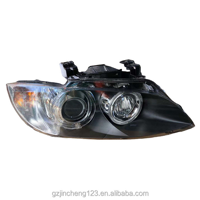 Auto part automotive hernia headlights For bmw 3 series E93 E92 M3 headlight xenon led angel eye