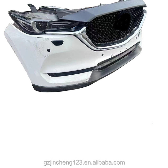 AUTO PART FRONT BUMPER FOR MAZDA CX-5 2016-2019 COMPLETE FRONT NOSECUT WITH HEADLIGHT  OE KD5H-50031