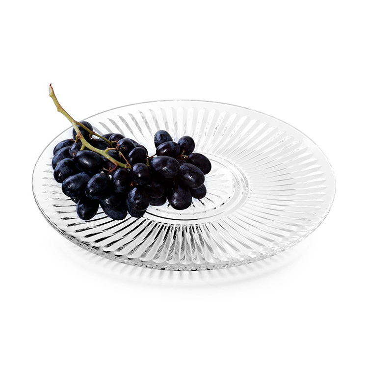 PC Fruit Tray Acrylic Fruit Tray  Clear Plastic Snack Trays