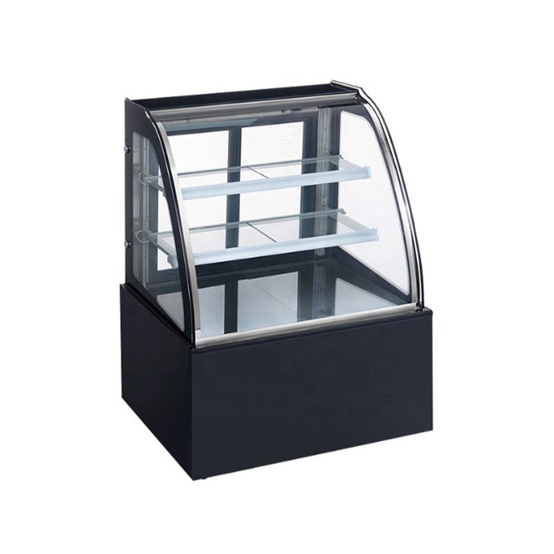 Supermarket Cake Fresh Keeping  Ark Air cooled Vertical Vegetables Refrigerated Food Display Warmer Showcase