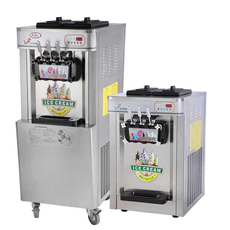 Commercial large vertical desktop sundae cone ice cream machine fully automatic ice cream machine ice cream machine