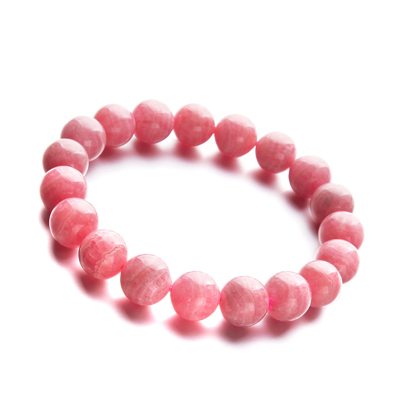 Factory wholesale Natural red Argentina rhodochrosite Buddha good luck beads bracelet women's jewelry with best price