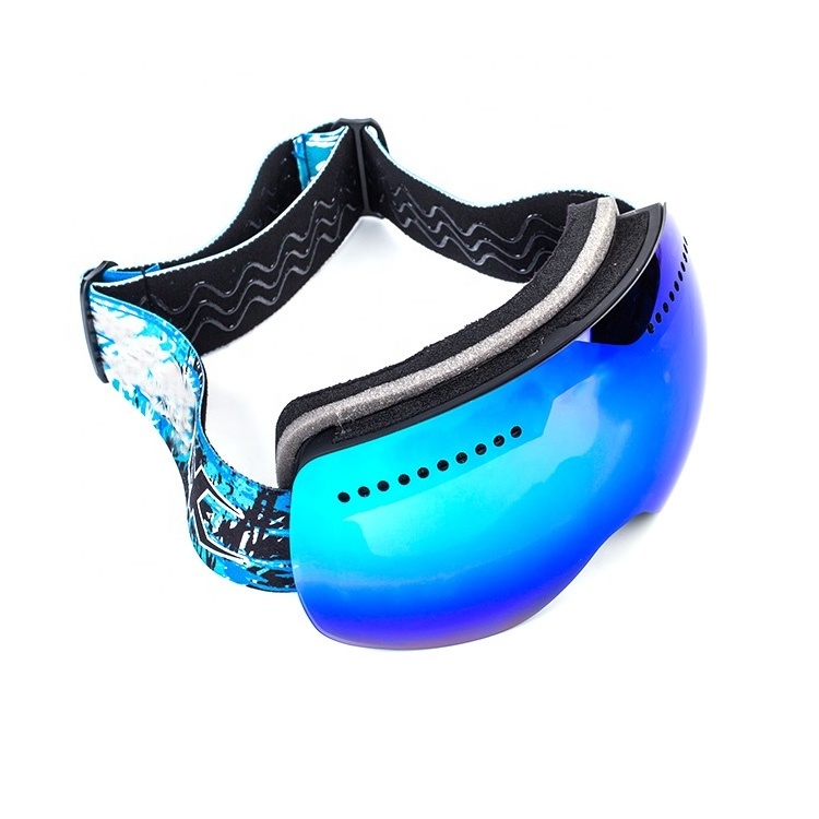 magnetic anti-fog OEM ODM  ski goggles UV400  protection snowboard skiing glasses ski goggles