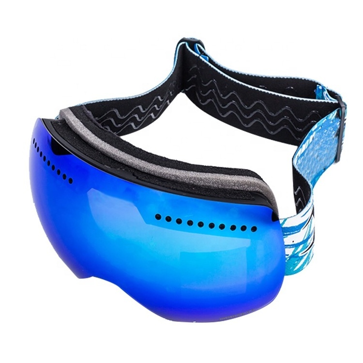 magnetic anti-fog OEM ODM  ski goggles UV400  protection snowboard skiing glasses ski goggles