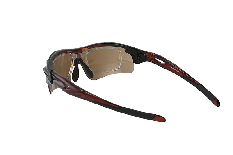 Wholesale Fashion UV400 Protection Safety Adjustable Sport Eyewear Sunglass Built-in Glasses