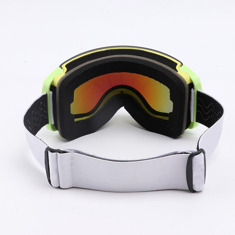 High Quality Double Layers Anti-Fog Mirror Lens UV400 Custom Winter Snowboard Sport Eyewear OTG Ski Goggles for Adult