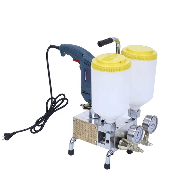 Two Components Polyurethane and Epoxy Resin Injection Pump For Leak Stoppage