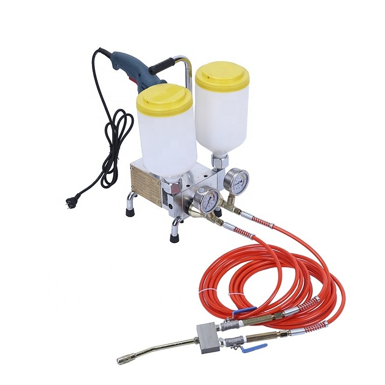 Two Components Polyurethane and Epoxy Resin Injection Pump For Leak Stoppage