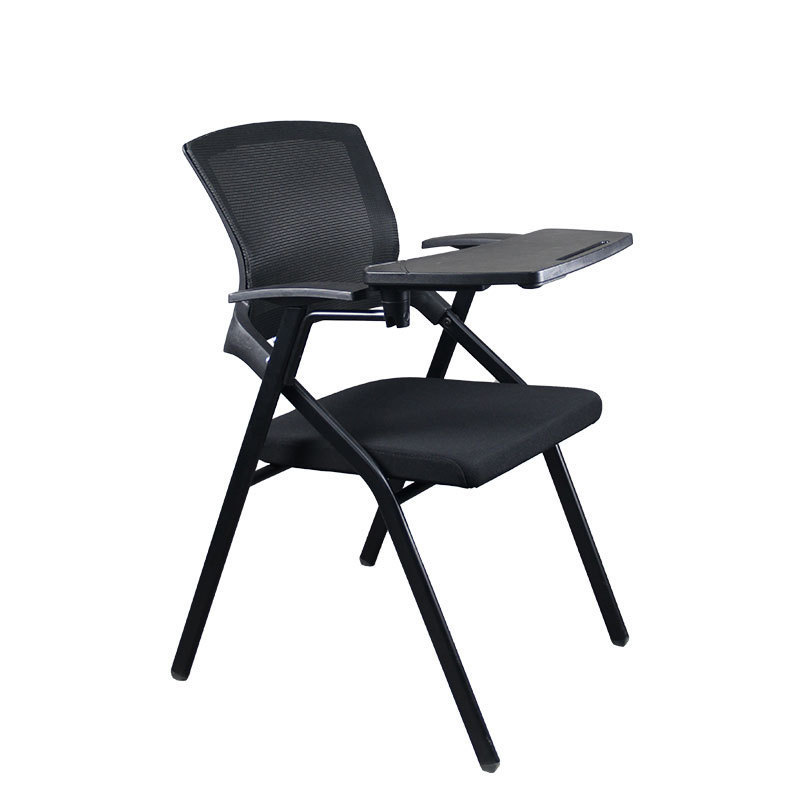 Conference room mesh folding training chair with writing board table board study table and chair one office training chair