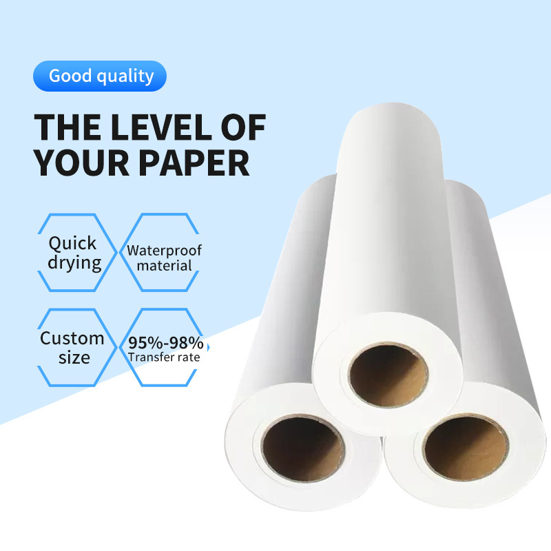 Sublimation paper roll transfer paper for polyester fabric printing heat transfer paper