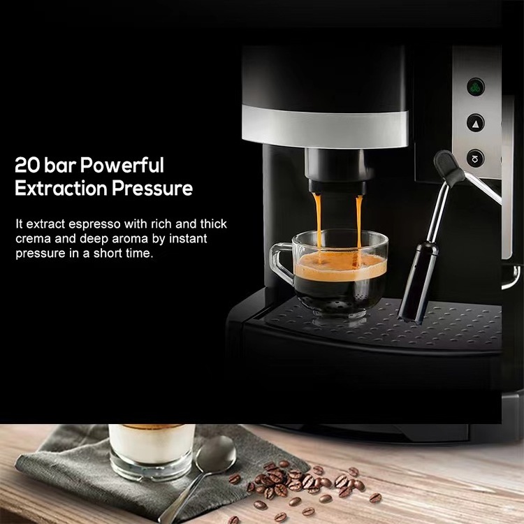 Home automatic coffee machine office commercial grinding milk brewing integrated Italian Espresso steam coffee machine