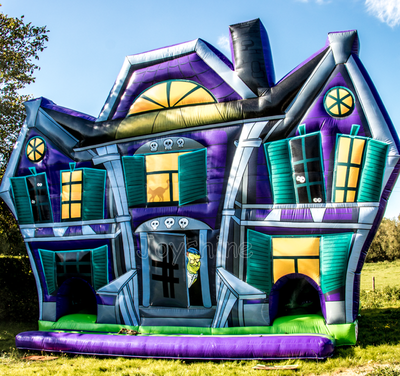 2022 Halloween Haunted Bounce House Commercial Inflatable Haunted Bouncy Castle