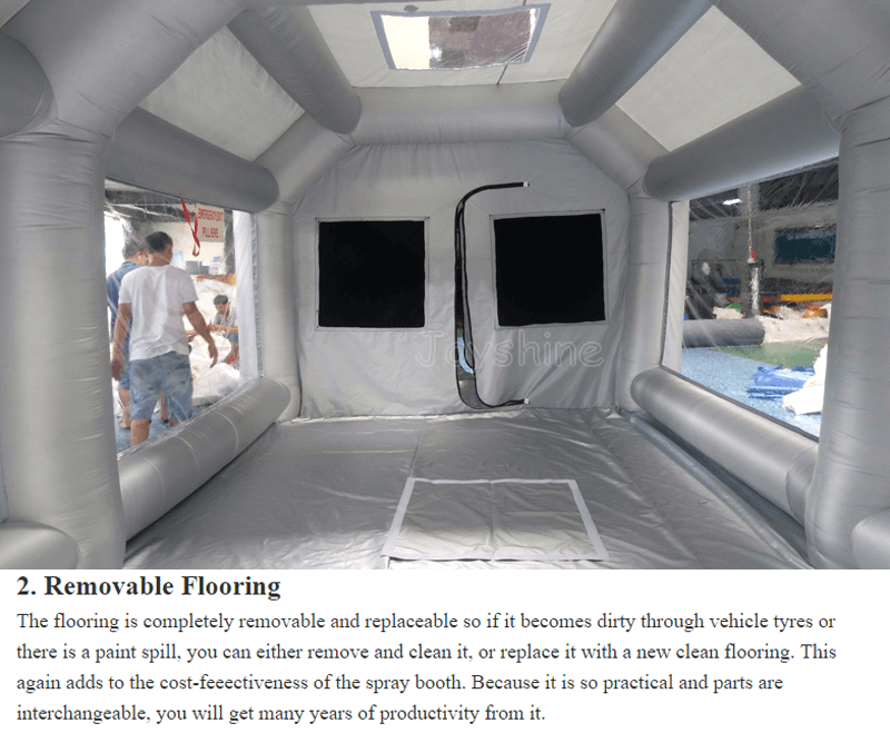 Large Inflatable Spray Booth Car Painting Workstation Inflatable Paint Booth Car Spray outdoor inflatable tent