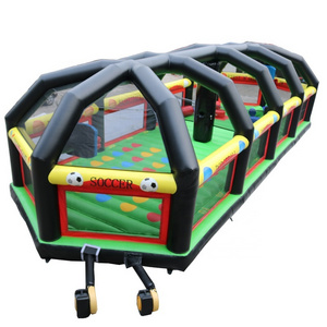 All In One Inflatable Sports Arena 5 In 1 Combo Football Twister Volleyball Game Inflatable obstacle Field