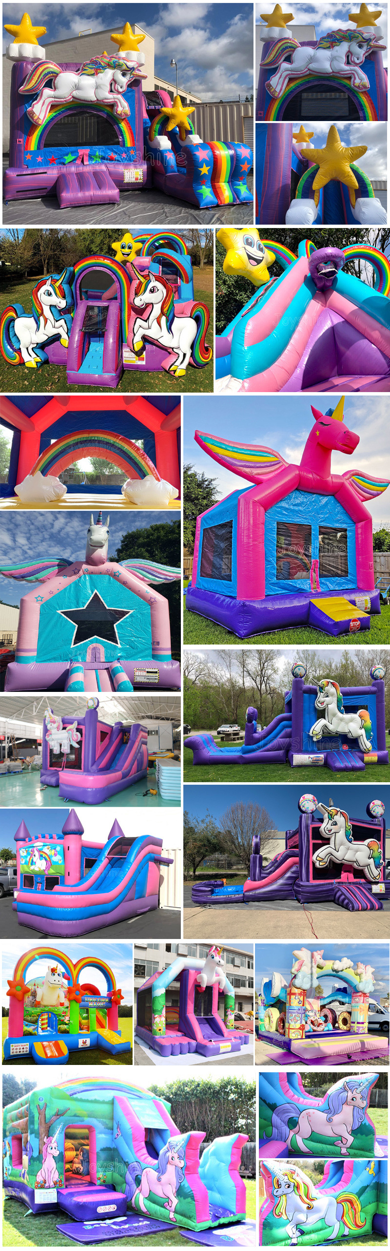 commercial kids color party bounce house for kids inflatable