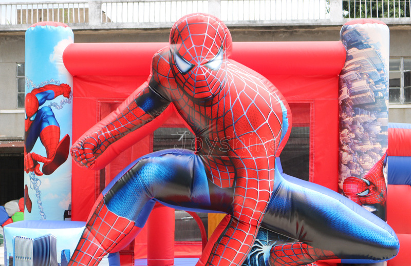 Spider Man Bouncy Castle Playhouse Commercial Grade Kids Bouncer Jumping Bounce House Inflatable