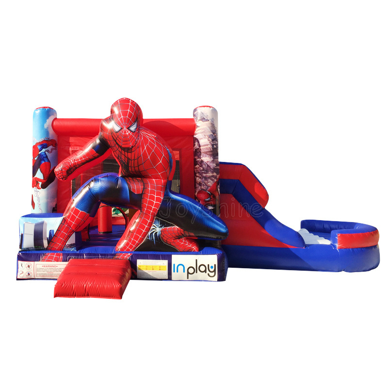 Spider Man Bounce House Inflatable Kids Jumping small custom Spiderman inflatable bouncy castles Jump Inflatable Bounce