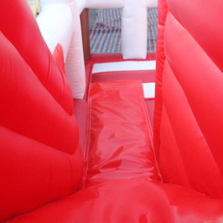 Christmas themed inflatable bouncy castle