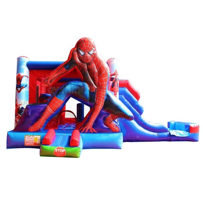 Spider Man Bounce House Inflatable Kids Jumping small custom Spiderman inflatable bouncy castles Jump Inflatable Bounce