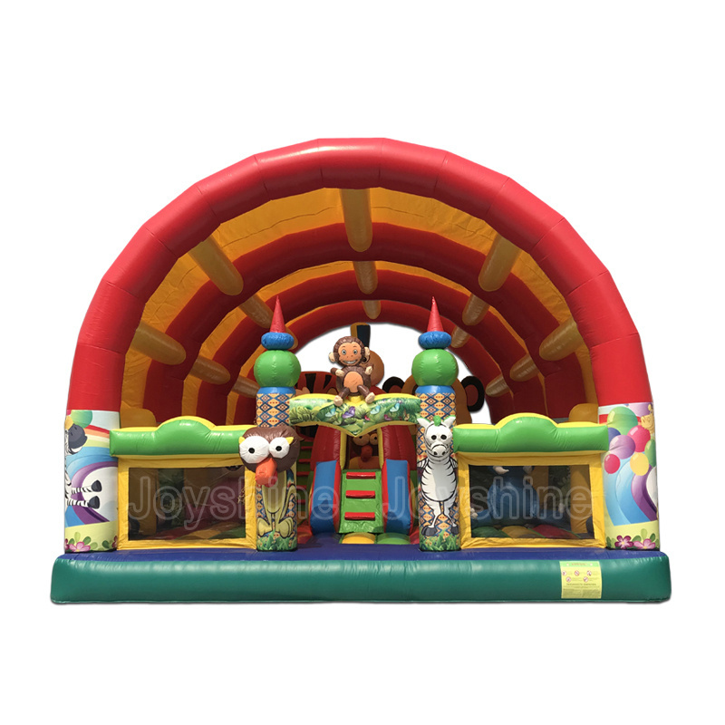 Big Inflatable Bouncy Jumping Castle Tent Sunshade Bounce House Obstacle Castles Bounce Kids Fun Playground