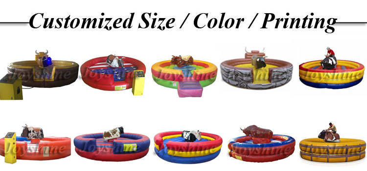 Factory Cheap Kids Adults Simulation Inflatable Mechanical Rodeo Bull Ride Machine Wholesale Mechanical Riding For Sale Used