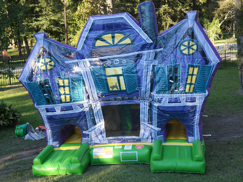 2022 Halloween Haunted Bounce House Commercial Inflatable Haunted Bouncy Castle