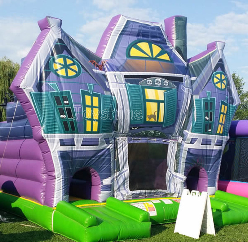 2022 Halloween Haunted Bounce House Commercial Inflatable Haunted Bouncy Castle