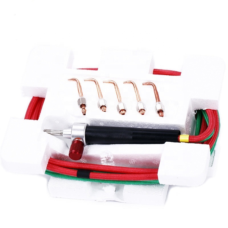 Mini high temperature welding torch Gas Little Torch Welding Soldering Kit jewelry welding gun Oxygen Acetylene Gun