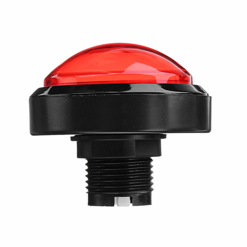 High quality 60mm 100mm jumbo dome round momentary 12V LED illuminated hand held plastic arcade push button switch