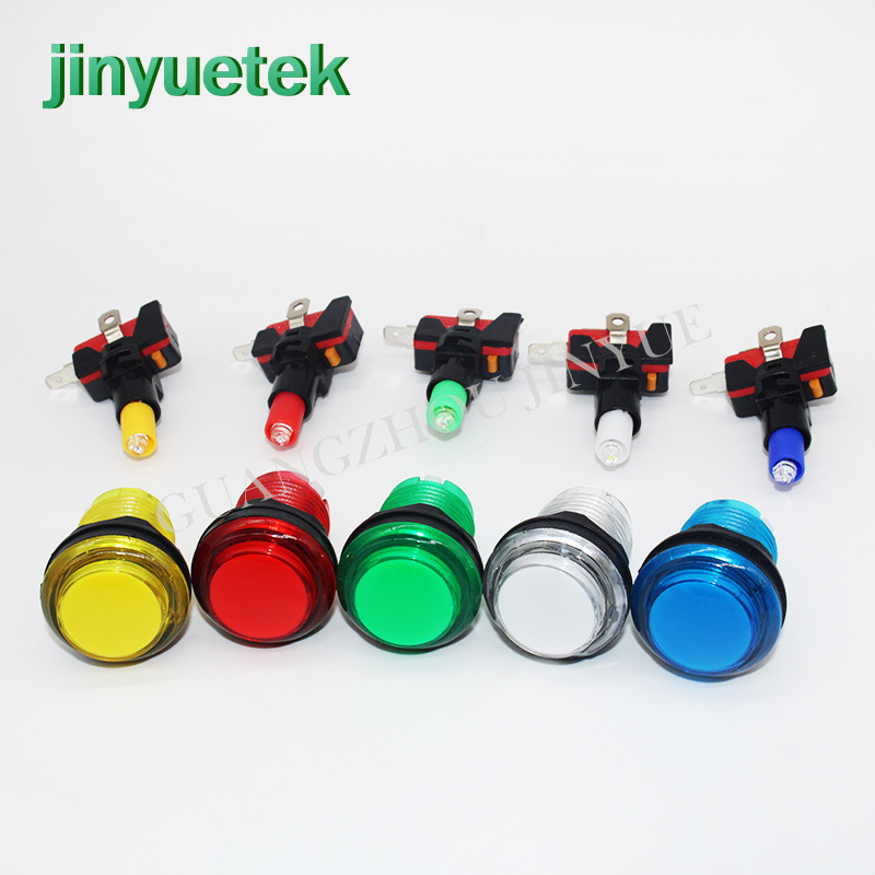 32mm small led push button switch round 33mm yspf pushbutton Water vending machine buttons