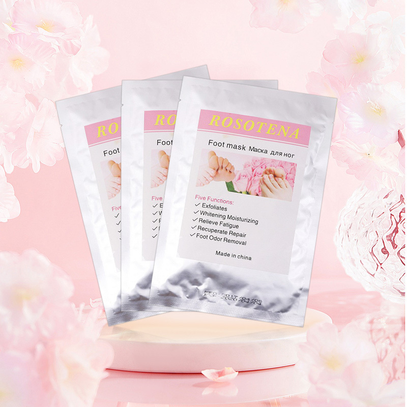 OEM Private Label Natural Herbal Foot Skin Care Moisturizing Exfoliating Peeling Off Foot Mask