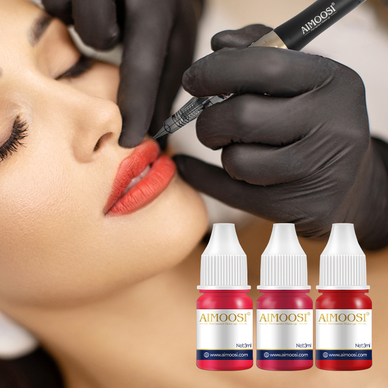 Semi Permanent Makeup liquid for eyebrow eyeliner lip biotouch pigments