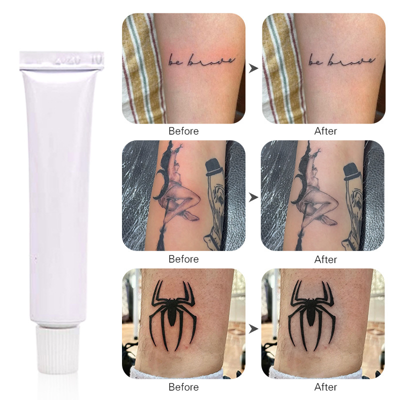 Wholesale Natural Effective Painless Tattoo Pain Spray Aftercare Cream Balm Painless Eyebrow Healing Repair Tattoo Numbimg Cream