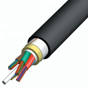 Adss Fiber Optical Cable 4km/drum G652d Manufacturer Supplier ADSS 24 Core Single Mode Optic Cable