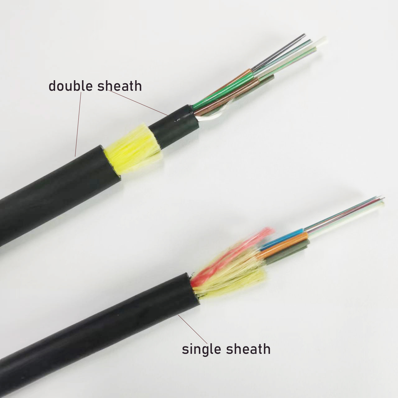 Adss Fiber Optical Cable 4km/drum G652d Manufacturer Supplier ADSS 24 Core Single Mode Optic Cable