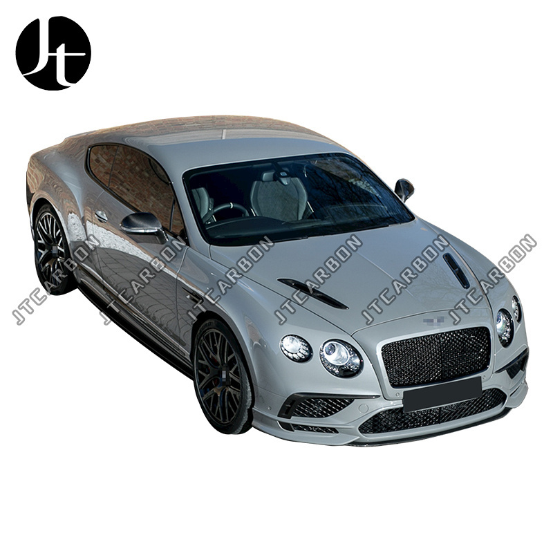 For Bentley Continental GT GTC Body Kit Front Bumper Grills Side Skirts Rear Bumper Fenders 2012-2015